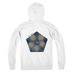 OrA i&I Art Series Fearless 5 Eyes Premium Adult Zip Hoodie