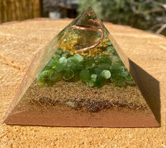 Medium Jade Giza Pyramid