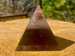 Medium Smokey Lemurian Pyramid