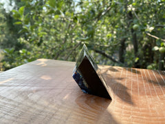 Small Lapis and Kyanite Flat Top Pyramid - OrAgonite